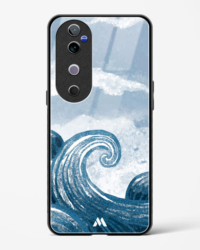 Making Waves Glass Case Phone Cover (Vivo)