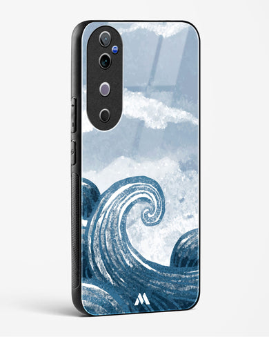 Making Waves Glass Case Phone Cover (Vivo)