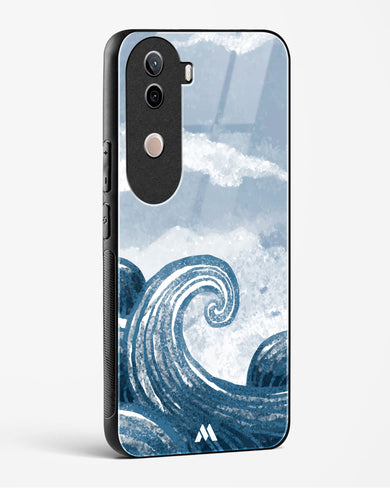 Making Waves Glass Case Phone Cover (Vivo)