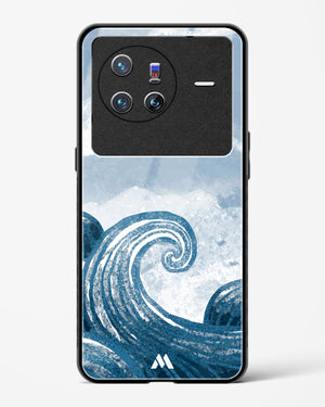 Making Waves Glass Case Phone Cover-(Vivo)