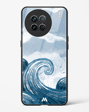 Making Waves Glass Case Phone Cover-(Vivo)