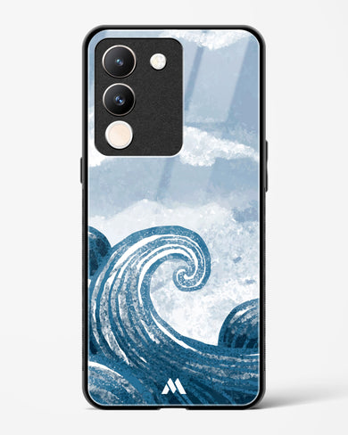 Making Waves Glass Case Phone Cover (Vivo)