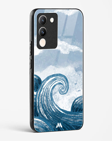 Making Waves Glass Case Phone Cover (Vivo)