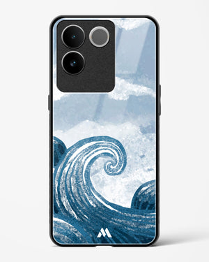 Making Waves Glass Case Phone Cover (Vivo)