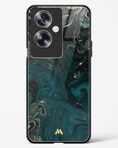 Redis Green Marble Glass Case Phone Cover (Oppo)