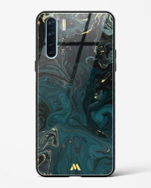 Redis Green Marble Glass Case Phone Cover (Oppo)