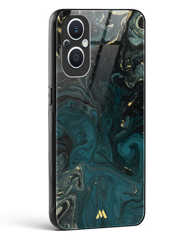 Redis Green Marble Glass Case Phone Cover (Oppo)