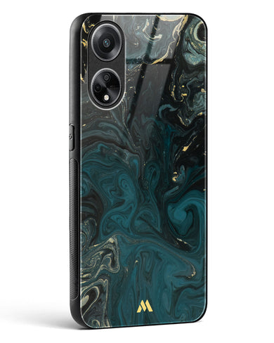 Redis Green Marble Glass Case Phone Cover (Oppo)