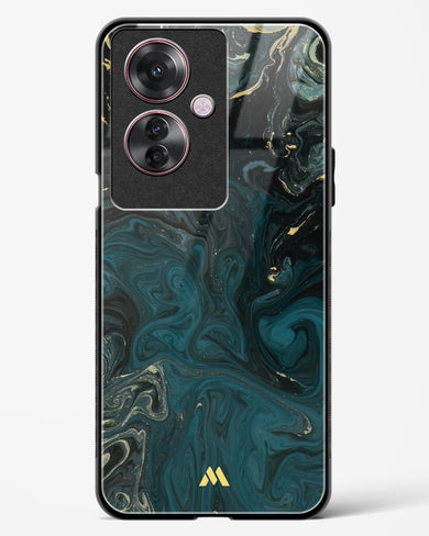 Redis Green Marble Glass Case Phone Cover (Oppo)