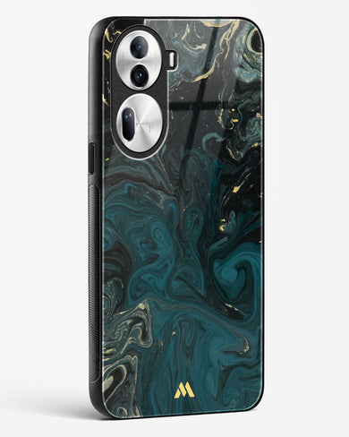 Redis Green Marble Glass Case Phone Cover (Oppo)