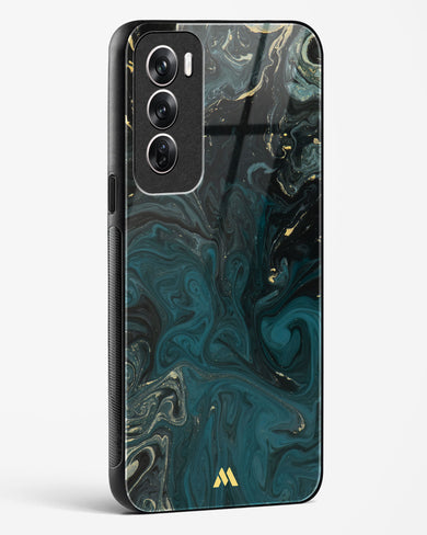 Redis Green Marble Glass Case Phone Cover (Oppo)