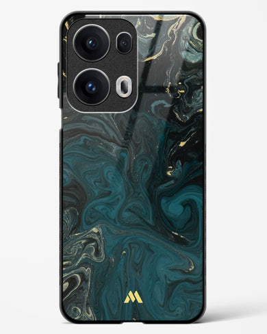 Redis Green Marble Glass Case Phone Cover (Oppo)