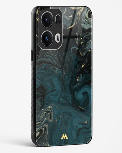 Redis Green Marble Glass Case Phone Cover (Oppo)