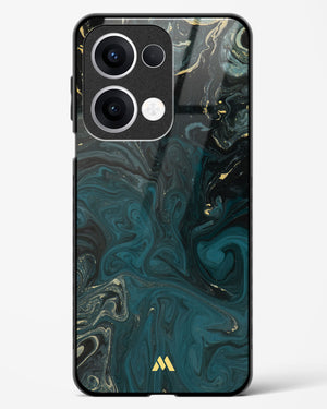 Redis Green Marble Glass Case Phone Cover (Oppo)