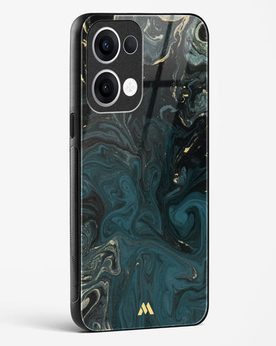 Redis Green Marble Glass Case Phone Cover (Oppo)