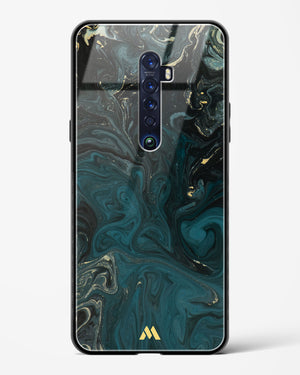 Redis Green Marble Glass Case Phone Cover (Oppo)