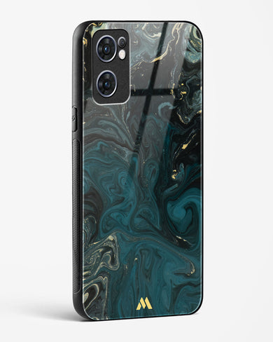 Redis Green Marble Glass Case Phone Cover (Oppo)