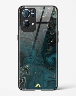 Redis Green Marble Glass Case Phone Cover (Oppo)