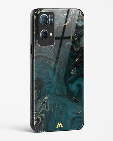 Redis Green Marble Glass Case Phone Cover (Oppo)