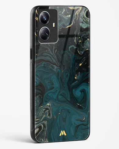 Redis Green Marble Glass Case Phone Cover (Realme)