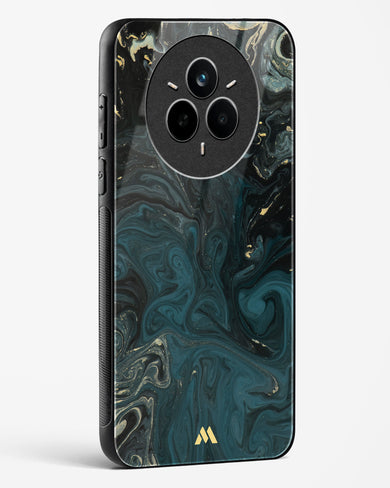 Redis Green Marble Glass Case Phone Cover (Realme)