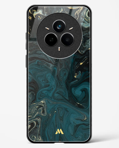 Redis Green Marble Glass Case Phone Cover (Realme)