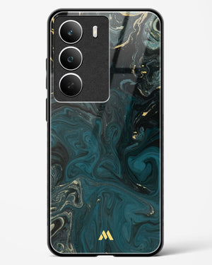 Redis Green Marble Glass Case Phone Cover (Realme)