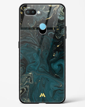 Redis Green Marble Glass Case Phone Cover-(Realme)