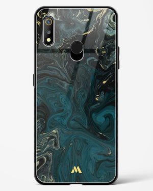 Redis Green Marble Glass Case Phone Cover (Realme)