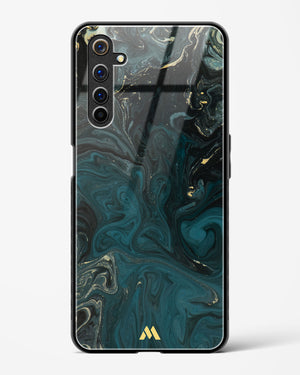 Redis Green Marble Glass Case Phone Cover (Realme)