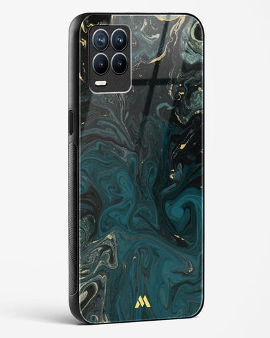 Redis Green Marble Glass Case Phone Cover (Realme)