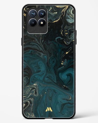 Redis Green Marble Glass Case Phone Cover (Realme)