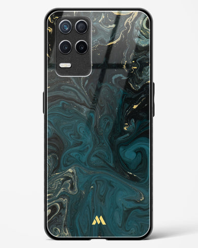 Redis Green Marble Glass Case Phone Cover (Realme)