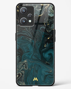 Redis Green Marble Glass Case Phone Cover (Realme)