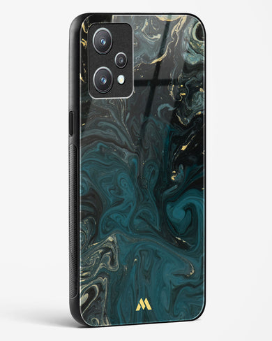 Redis Green Marble Glass Case Phone Cover (Realme)