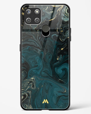 Redis Green Marble Glass Case Phone Cover (Realme)