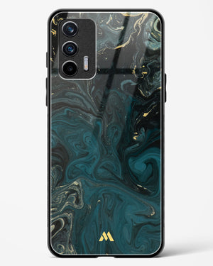 Redis Green Marble Glass Case Phone Cover (Realme)