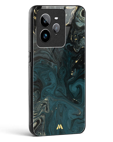 Redis Green Marble Glass Case Phone Cover (Realme)