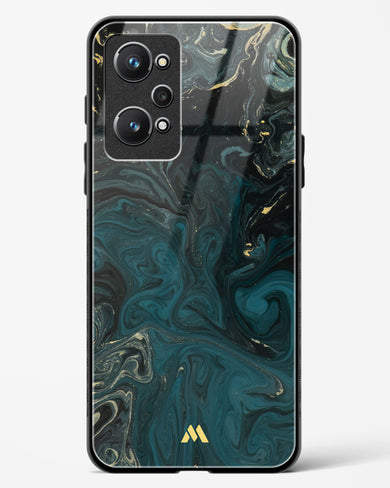 Redis Green Marble Glass Case Phone Cover (Realme)