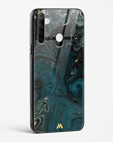 Redis Green Marble Glass Case Phone Cover (Realme)