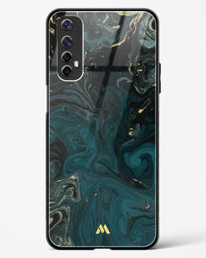 Redis Green Marble Glass Case Phone Cover (Realme)