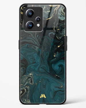 Redis Green Marble Glass Case Phone Cover (Realme)