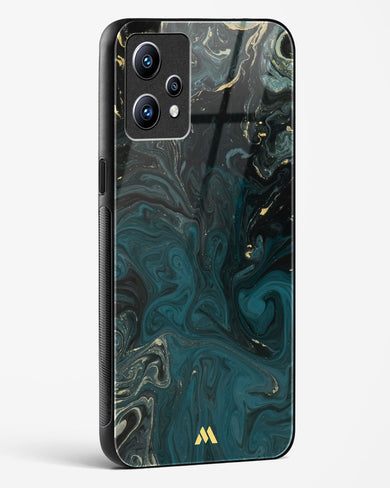 Redis Green Marble Glass Case Phone Cover (Realme)