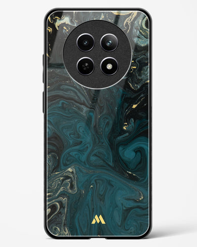 Redis Green Marble Glass Case Phone Cover (Realme)