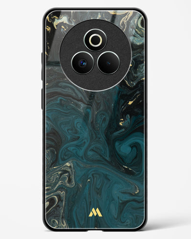 Redis Green Marble Glass Case Phone Cover (Realme)
