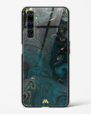 Redis Green Marble Glass Case Phone Cover (Realme)