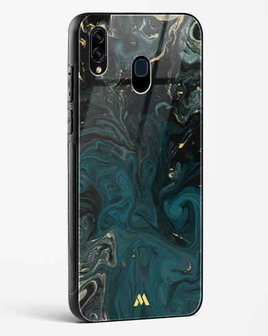 Redis Green Marble Glass Case Phone Cover-(Samsung)