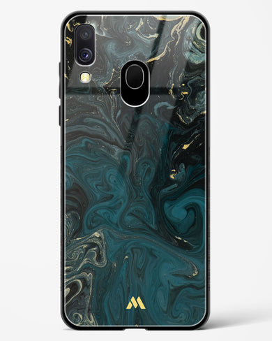 Redis Green Marble Glass Case Phone Cover-(Samsung)