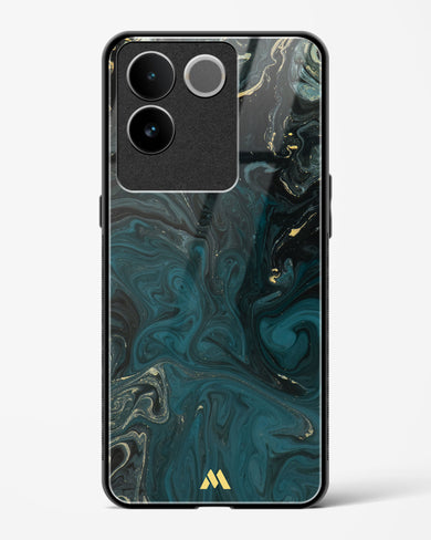 Redis Green Marble Glass Case Phone Cover-(Vivo)