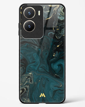 Redis Green Marble Glass Case Phone Cover-(Vivo)